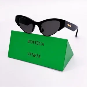 NEW BOTTEGA VENETA BV1102S 001 CAT EYE WOMEN BLACK SUNGLASSES BV 1102S Bottega Veneta | Accessories | New Bottega Veneta Bv12s 001  main image 2